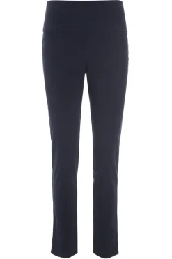Magic stretch bukser med slids INDIGO 902910119