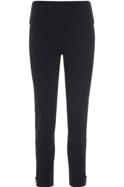 Magic stretch bukser m/ lynlås Black 902910116