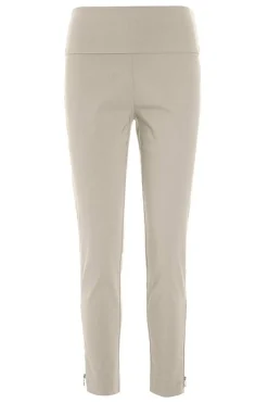 Magic stretch bukser m/ lynlås STONE 902910116
