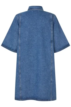 Molall Dress Ss Blue 261643025