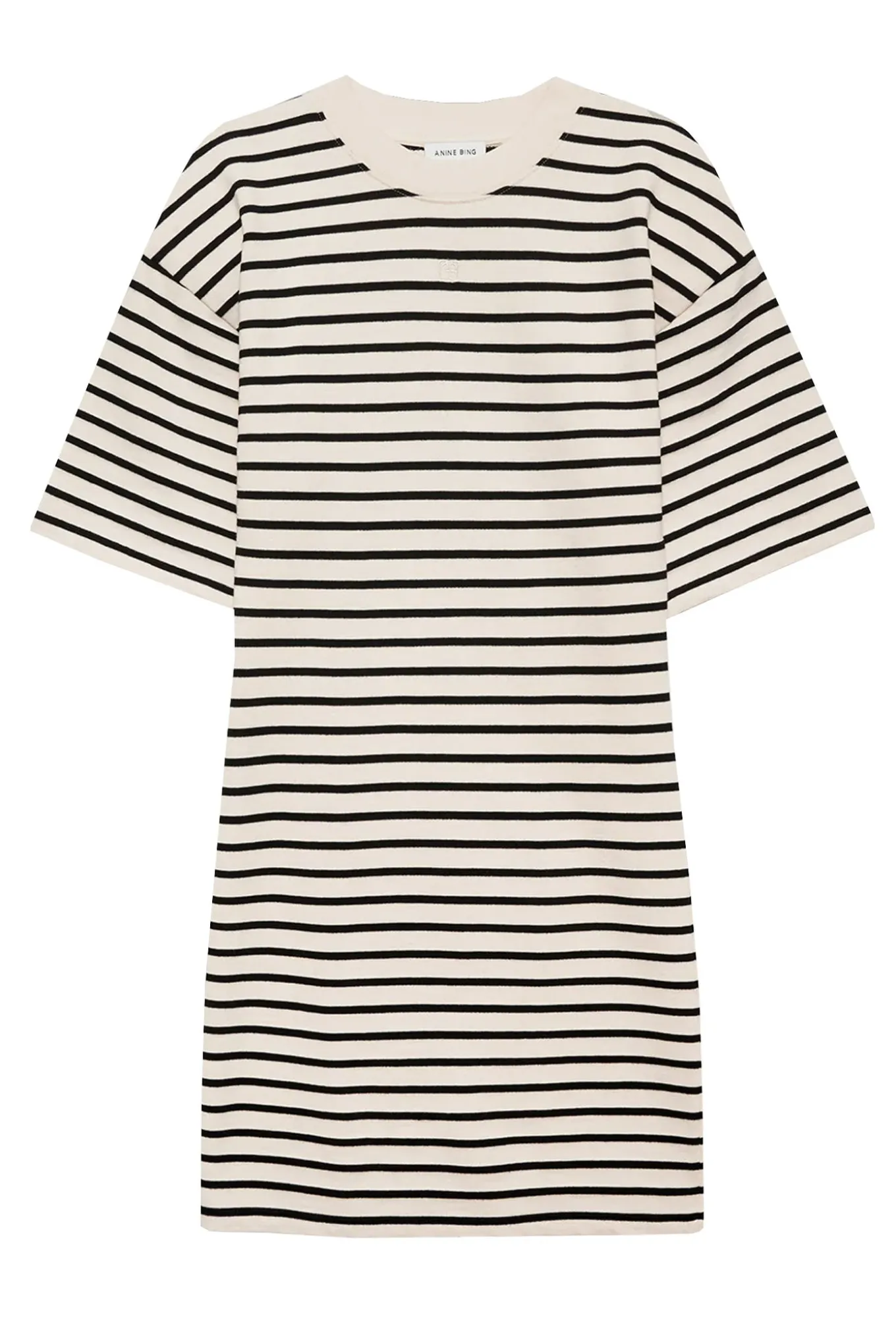 MONA FRENCH TERRY white/black A0211055