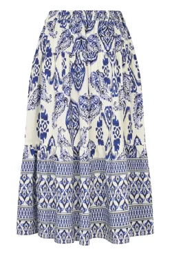 MorningLL Midi Skirt 20 Blue 254632027