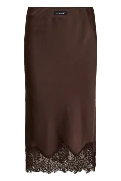 Naomi Lingerie Pencil Skirt Mocca HL10561