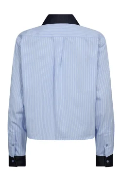 NelsonCC Stripe Shirt 23Pale Blue 35936