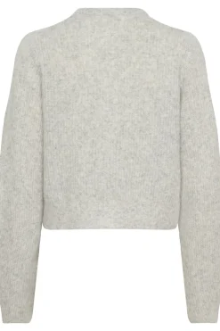 NIASIW CARDIGAN New Light Grey Melange 30028 30112297