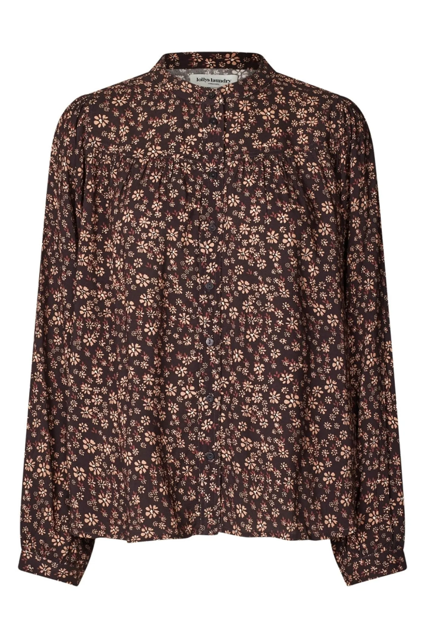 NickyLL Shirt LS 87 Dark Mokka 254441061