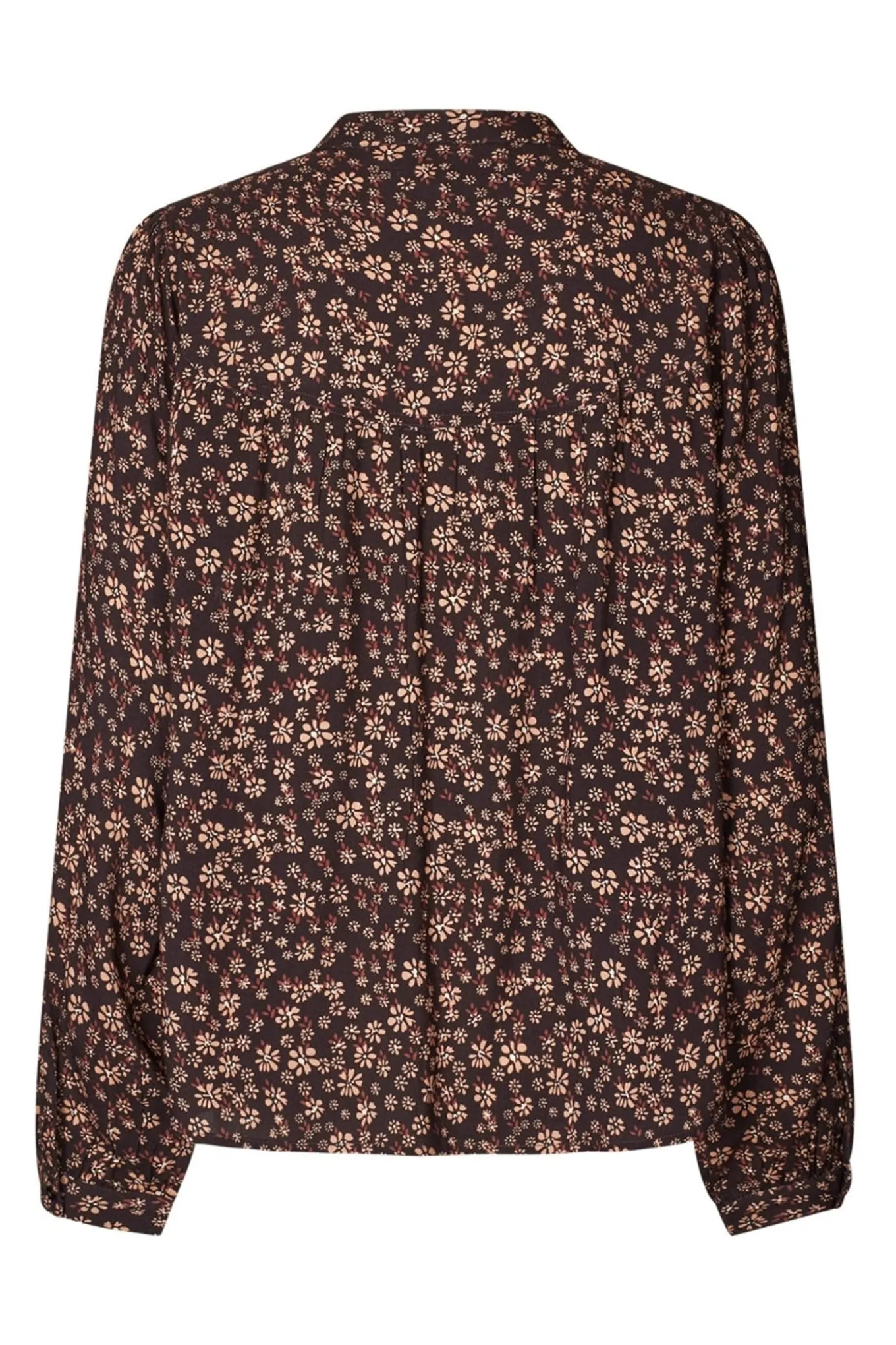 NickyLL Shirt LS 87 Dark Mokka 254441061