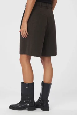 Nika Mini Check Brown Melange 167169