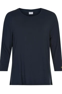 Nina tshirt 3/4 sleeve Navy 14920