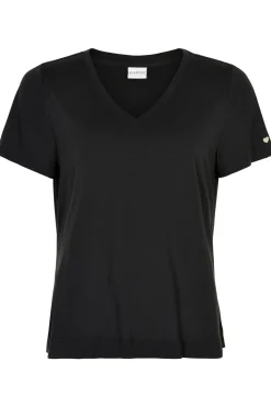 Nina tshirt Vneck SORT 14919