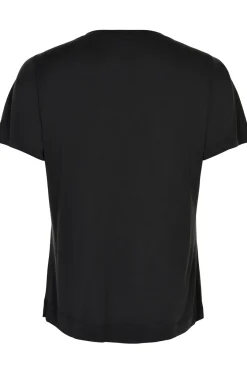 Nina tshirt Vneck SORT 14919