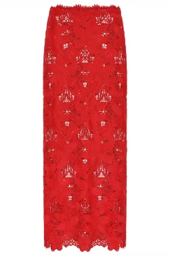 NypaBBJoani skirt True Red BBW4929