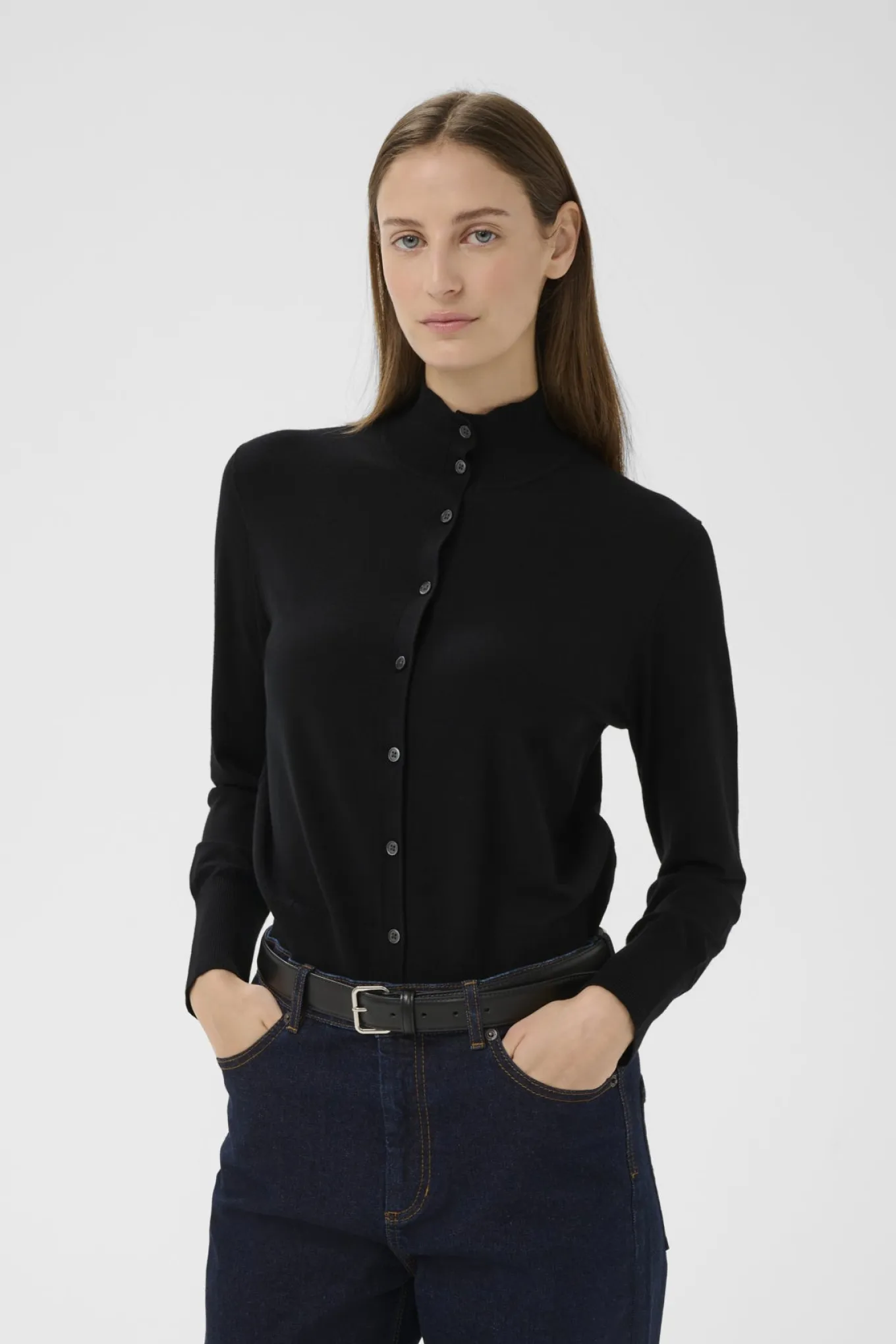 PaulaIW Cardigan Black 194008 30111179