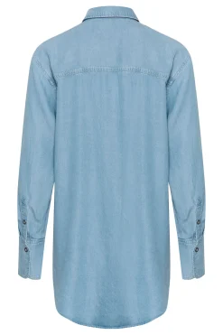 PhilipaIW Lova Shirt Light Blue Denim 30109581