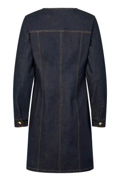 7659RDFKya dress 200 Blue denim RDF611