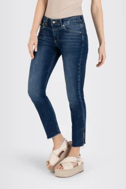 RICH SLIM D671dark blue net wash 5755/90 0389L