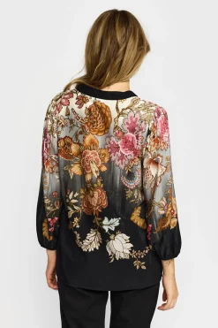 Rina BLACK FLOWERS 1021379