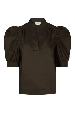ROELLA POPLIN Chocolate Brown 164283