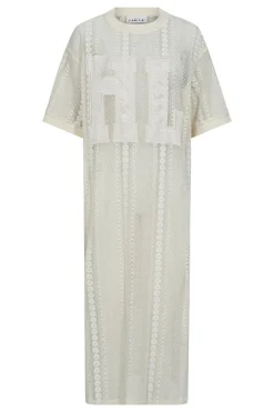 Rough Lace Team Dress OffWhite HL10026