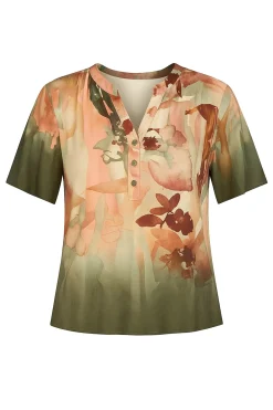 RUBY.EA25 KHAKI FLOWER RUBY.EA25