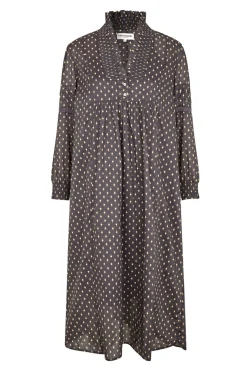 SagiLL Maxi Dress LS 23 Dark Blue 255163001