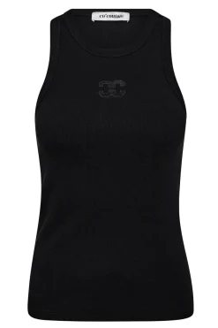 SaharaCC Embroidery Tank Top 96Black 33151