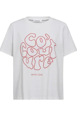 SiaraCC Cocouture Tee 40066WhFLame 33148