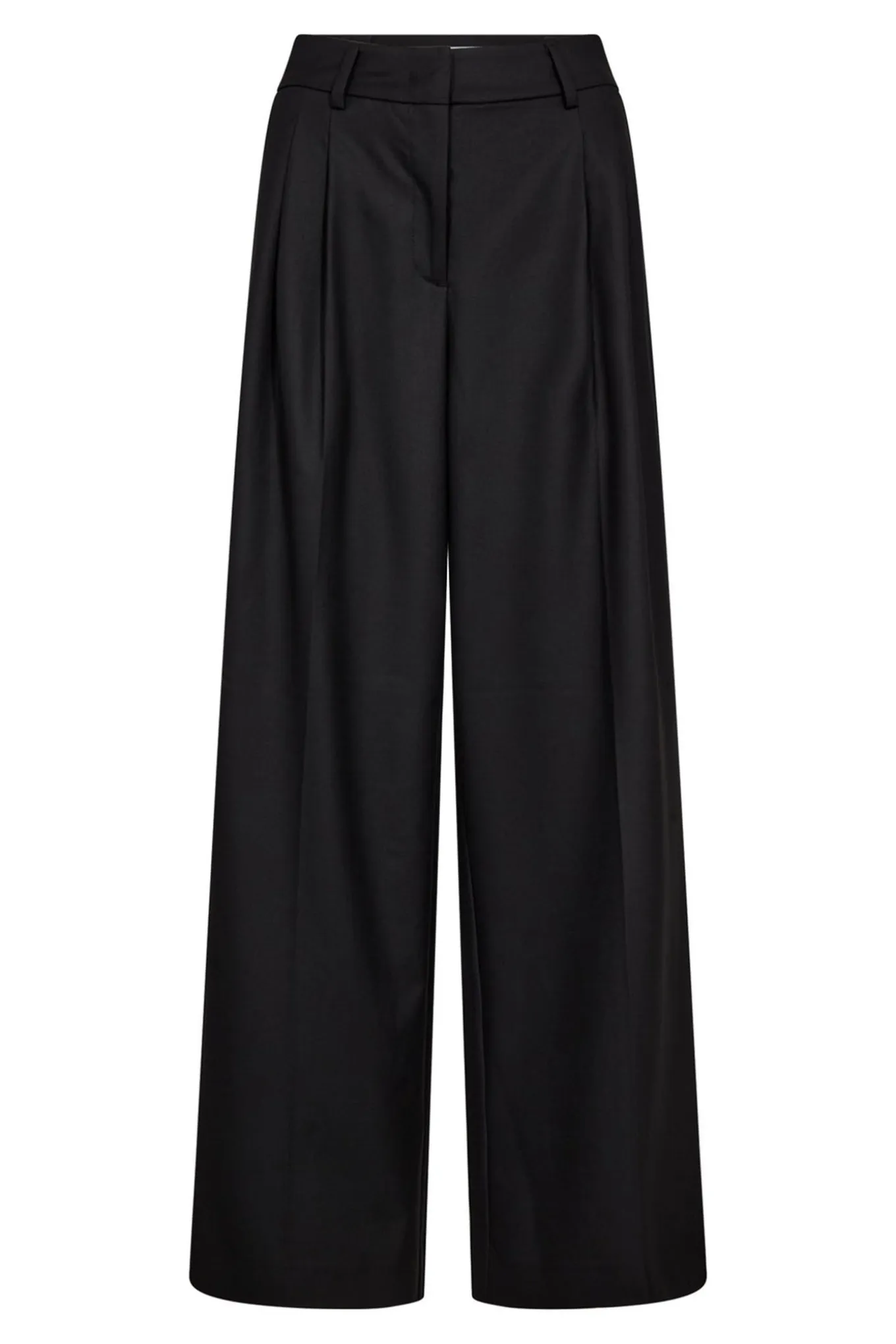 SibelleCC Pleat Pant 96Black 31640