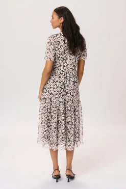 SLAldora Dress Night Sky Flower Print 30404666