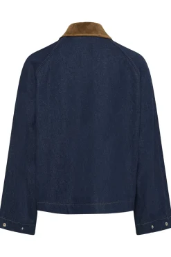 SLJannine Jacket Dark Blue Denim 301728 30409017
