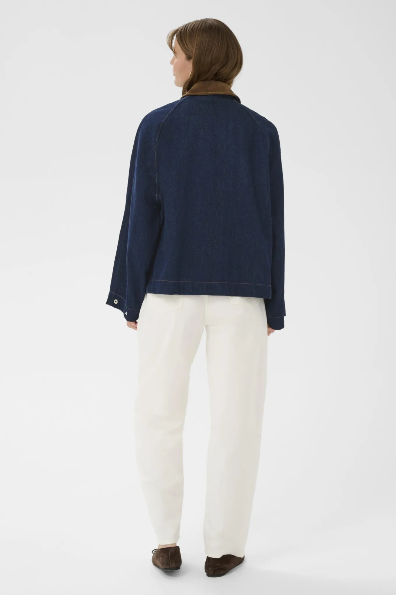 SLJannine Jacket Dark Blue Denim 301728 30409017