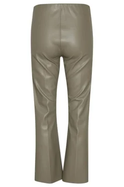 SLKaylee PU Kickflare Pants Brindle 30404598