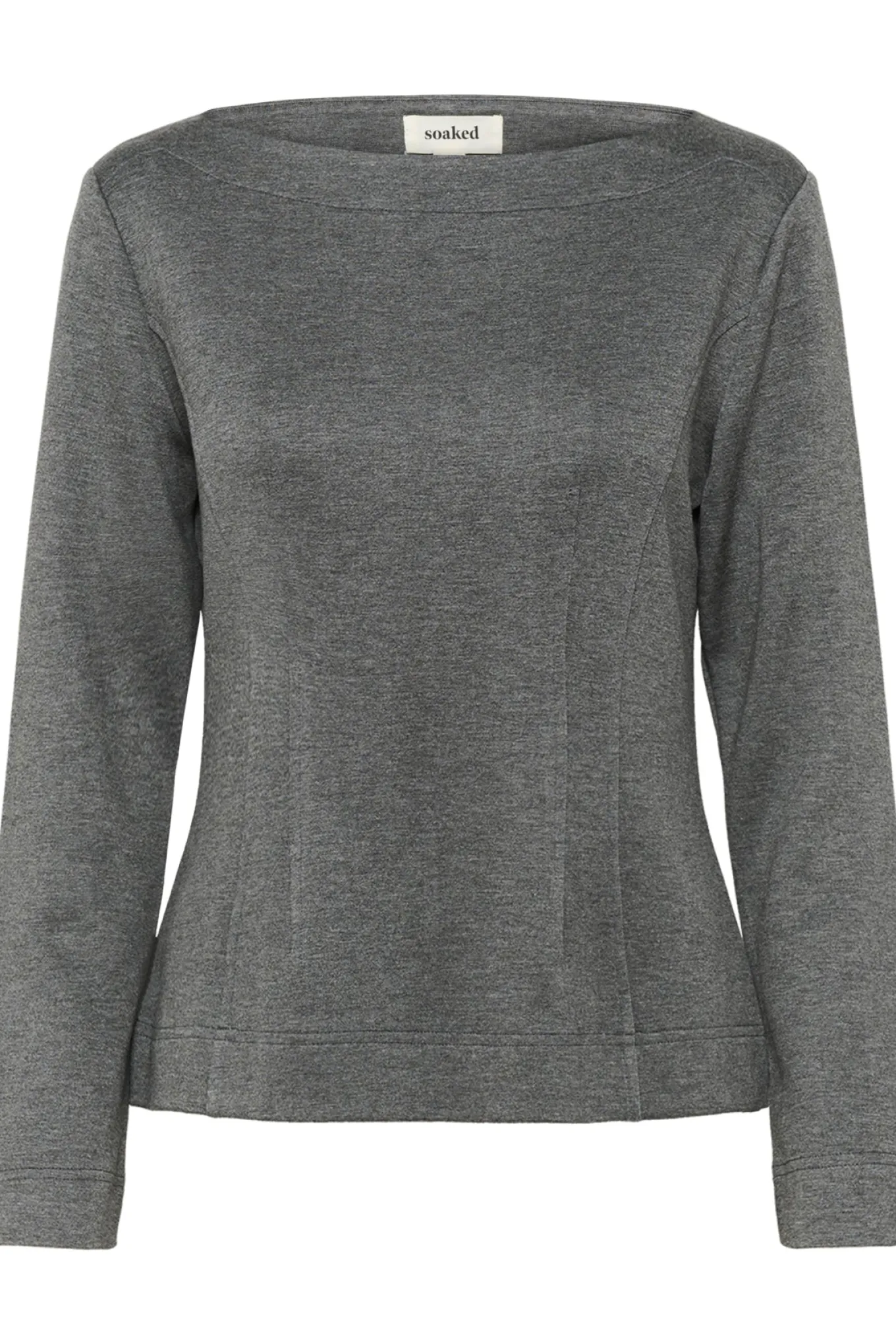 SLMarigold Blouse Grey Melange 30408578