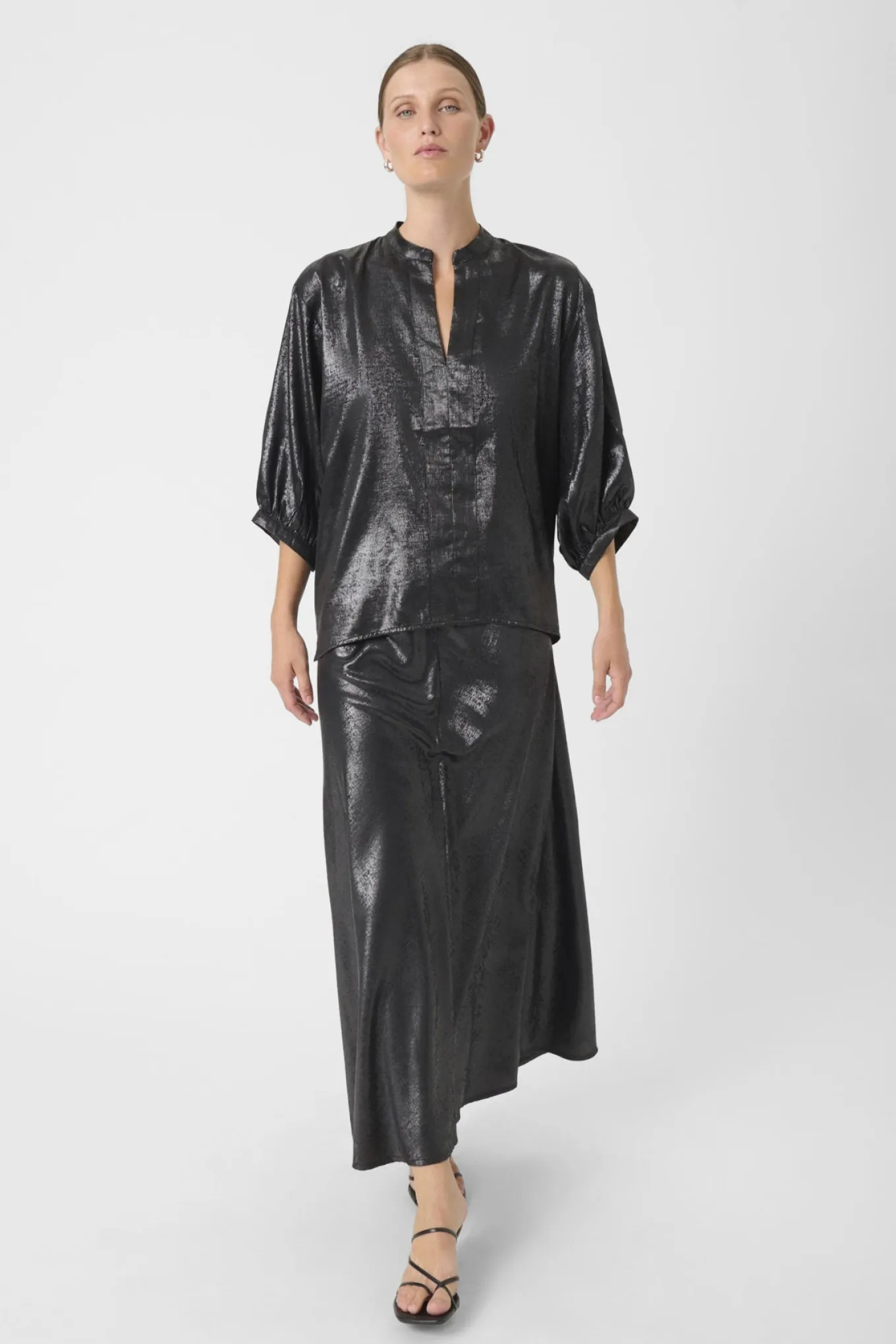 SLMirmir Amily Blouse 3/4 Black 194008 30408743