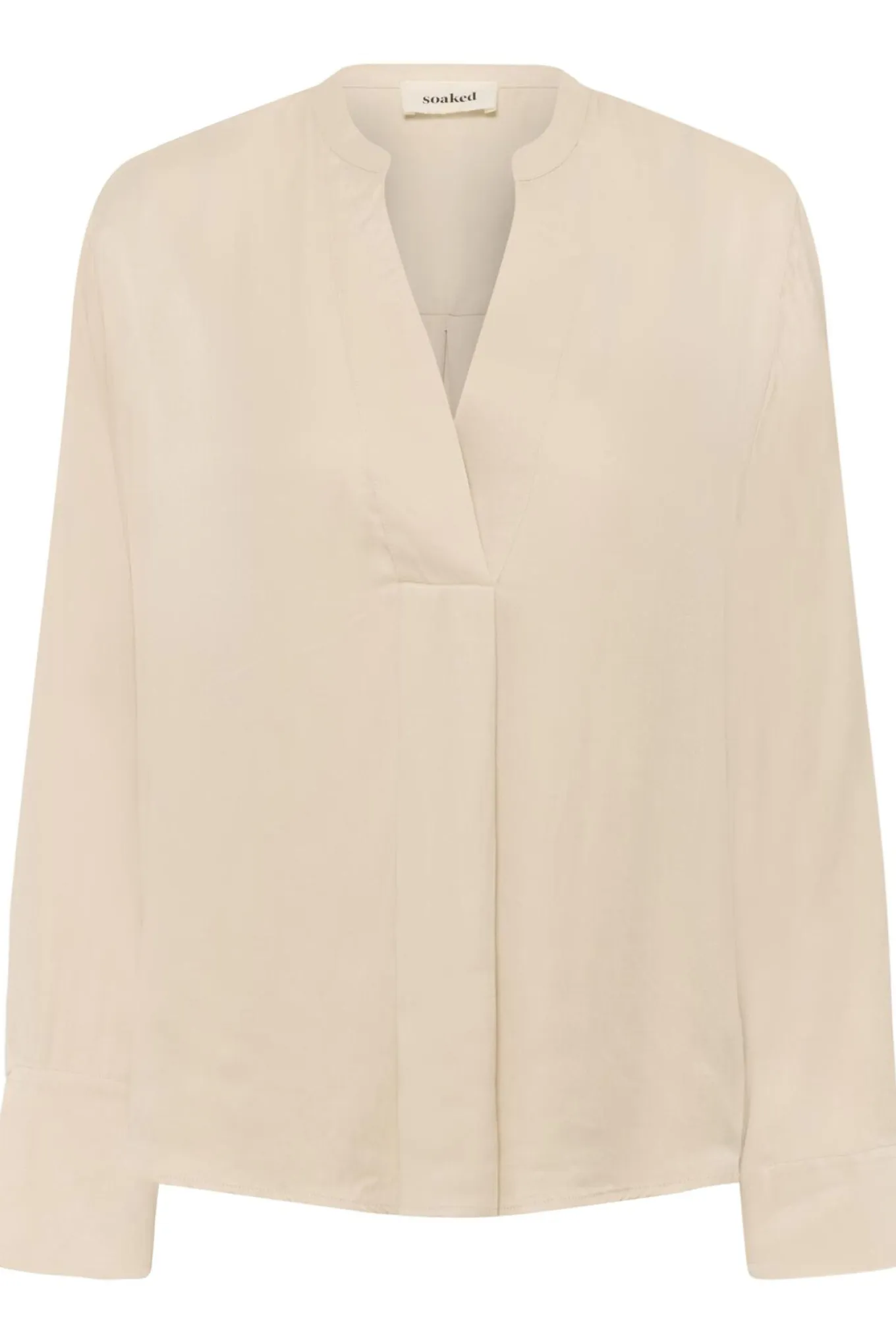 SLNadeya Albia Blouse LS Oatmeal 130401 30409121