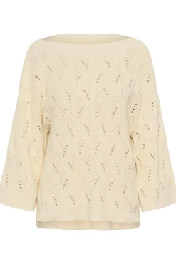 SLRava Nanna Pullover 3/4 Whisper White 110701 30409009