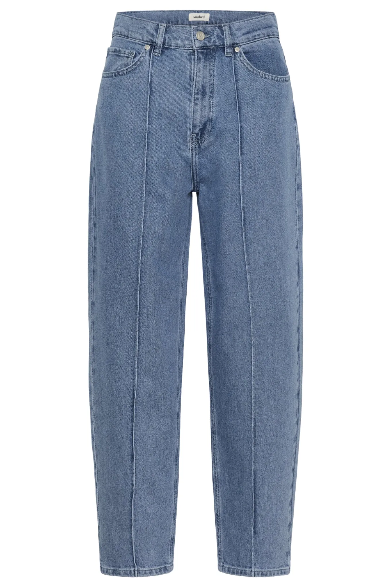 SLRinatina Barrel Jeans Medium Blue Denim 301130 30409277