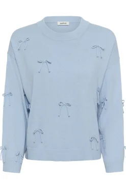 SLSanja Bow Pullover LS POWDER BLUE 30409079
