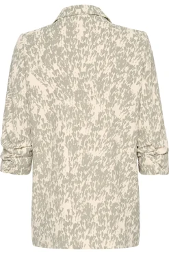 SLShirley Printed Blazer Shadow Drop Print 30405041