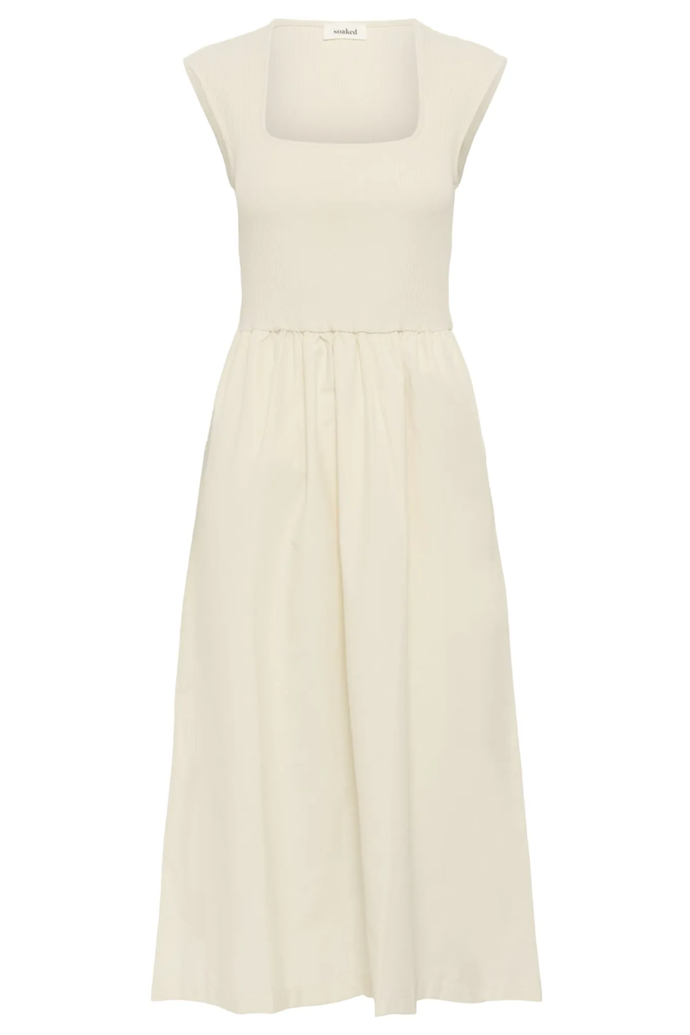 SLSimone Phoebe Dress Oatmeal 30407490