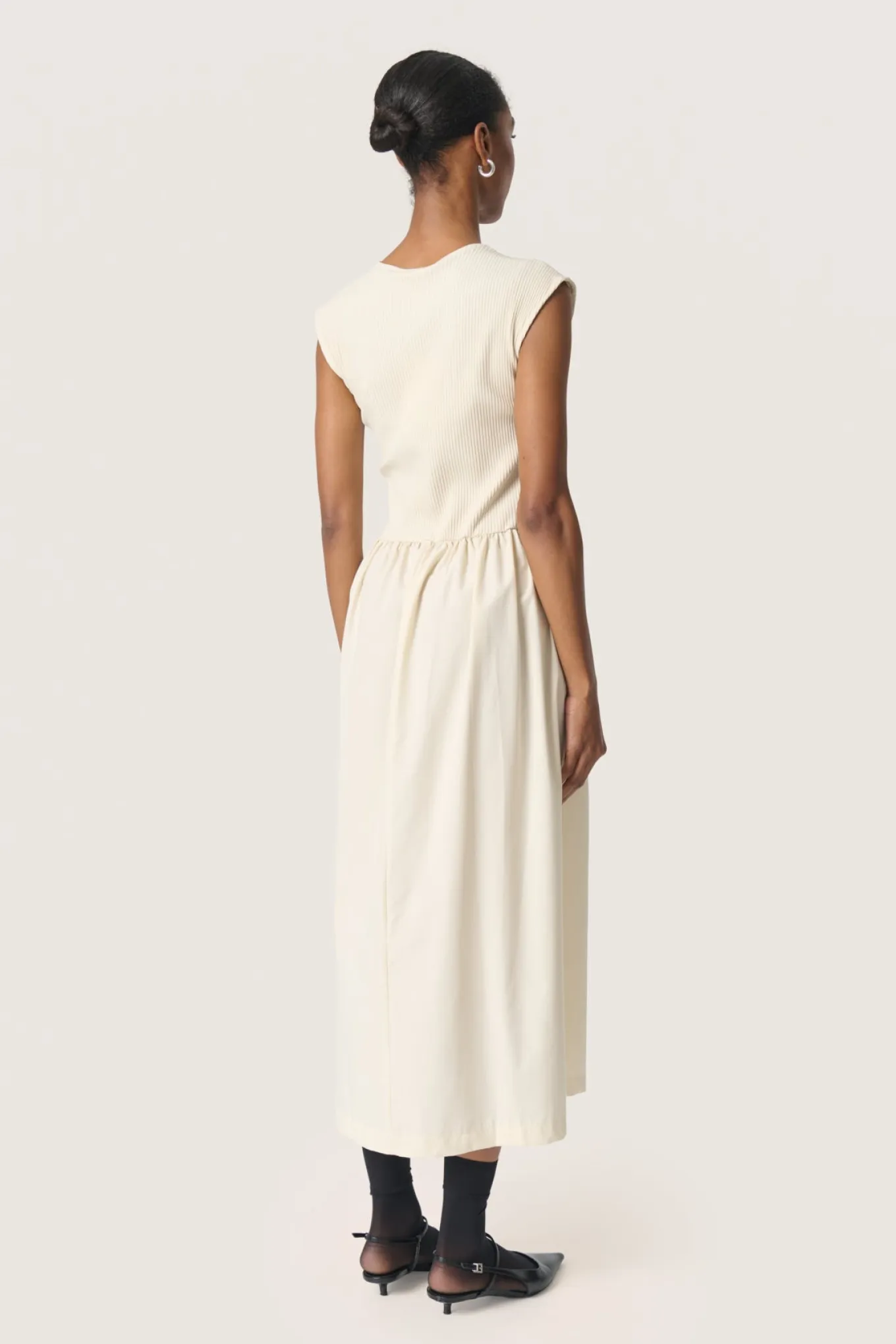 SLSimone Phoebe Dress Oatmeal 30407490