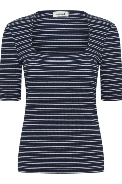 SLSimone Striped Tee India Ink Stripe 304705 30409050
