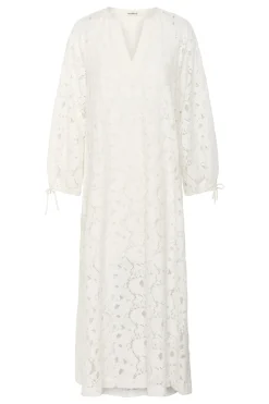 SLTaya Maxi Dress LS Broken White 30408672