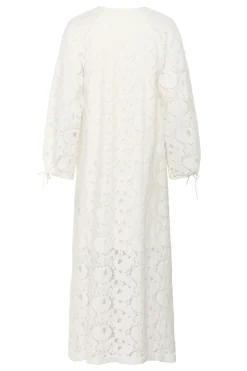 SLTaya Maxi Dress LS Broken White 30408672