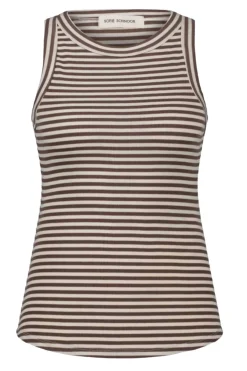 SNOS434 Tan/Brown striped SNOS434