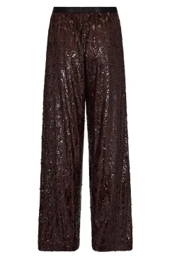 SophieCC Sequin LL Pant 145Dark Brown 31654