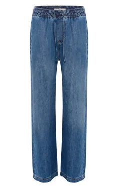 SophinaIW Pullon Pants Washed Denim 30110274