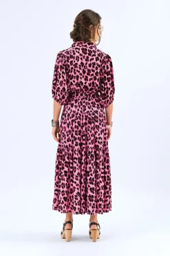 SunsetLL Maxi Skirt 98 Neon Pink