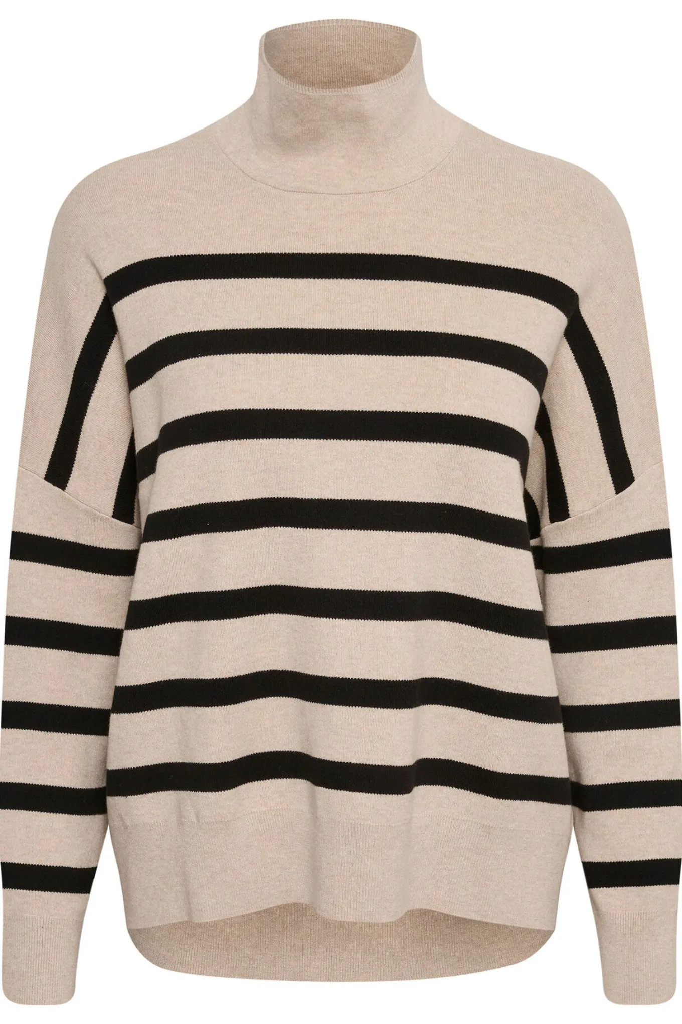 TenleyIW Turtleneck Pullover Sandstone / Black 30106490