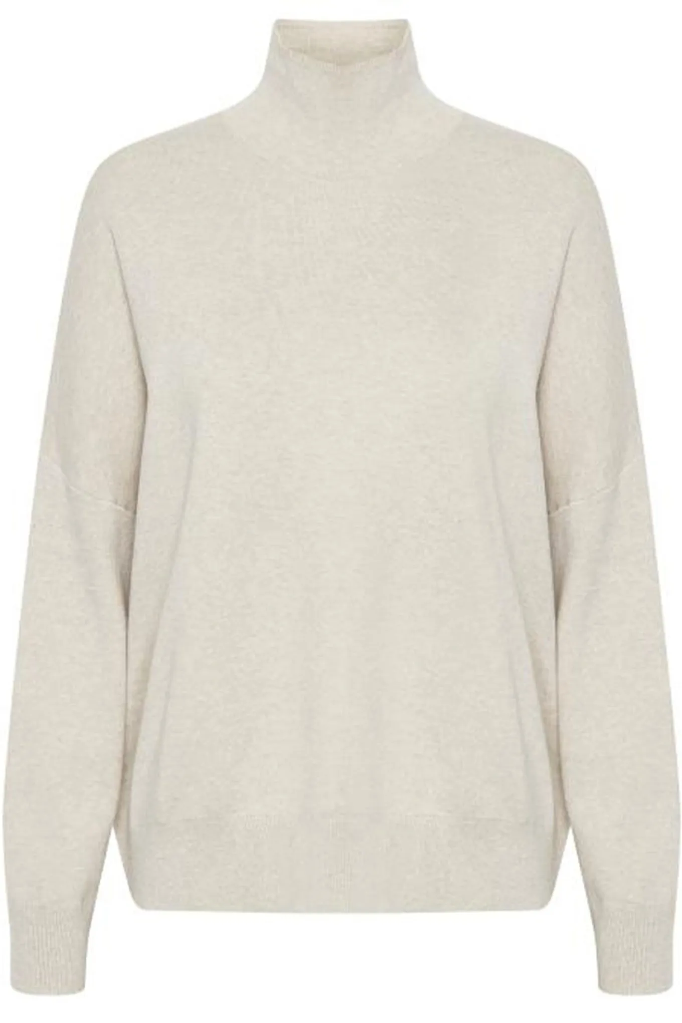 TenleyIW Turtleneck Pullover Simply Taupe Melange 30106490
